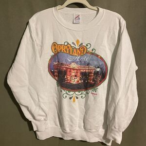 Vintage Opryland Hotel Nashville Sweatshirt Adult Medium Made in USA Jerzees Tag